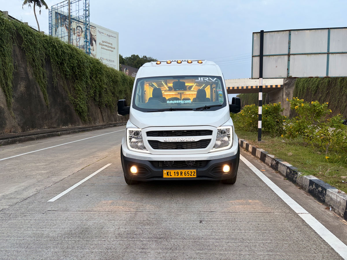 JRV Traveller on the road in Kerala